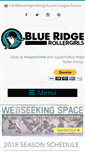 Mobile Screenshot of blueridgerollergirls.com
